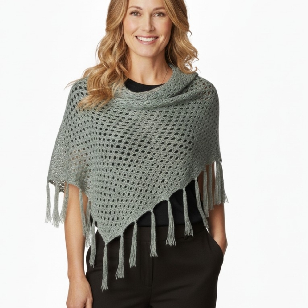 Lularoe Sweater Poncho Cape Shawl Wrap SKUW594‎